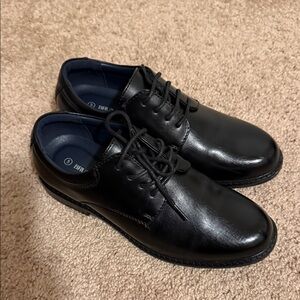 Classic Black Kids Shoes by Bruno Marc